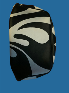 4/$25 Deal! Lancome Black and White Cosmetic Pouch